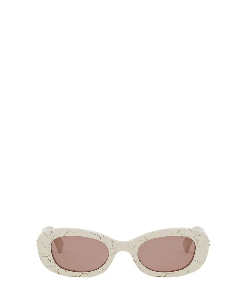 BVLGARI B. ZERO1 Oval Acetate and Nylon Sunglasses