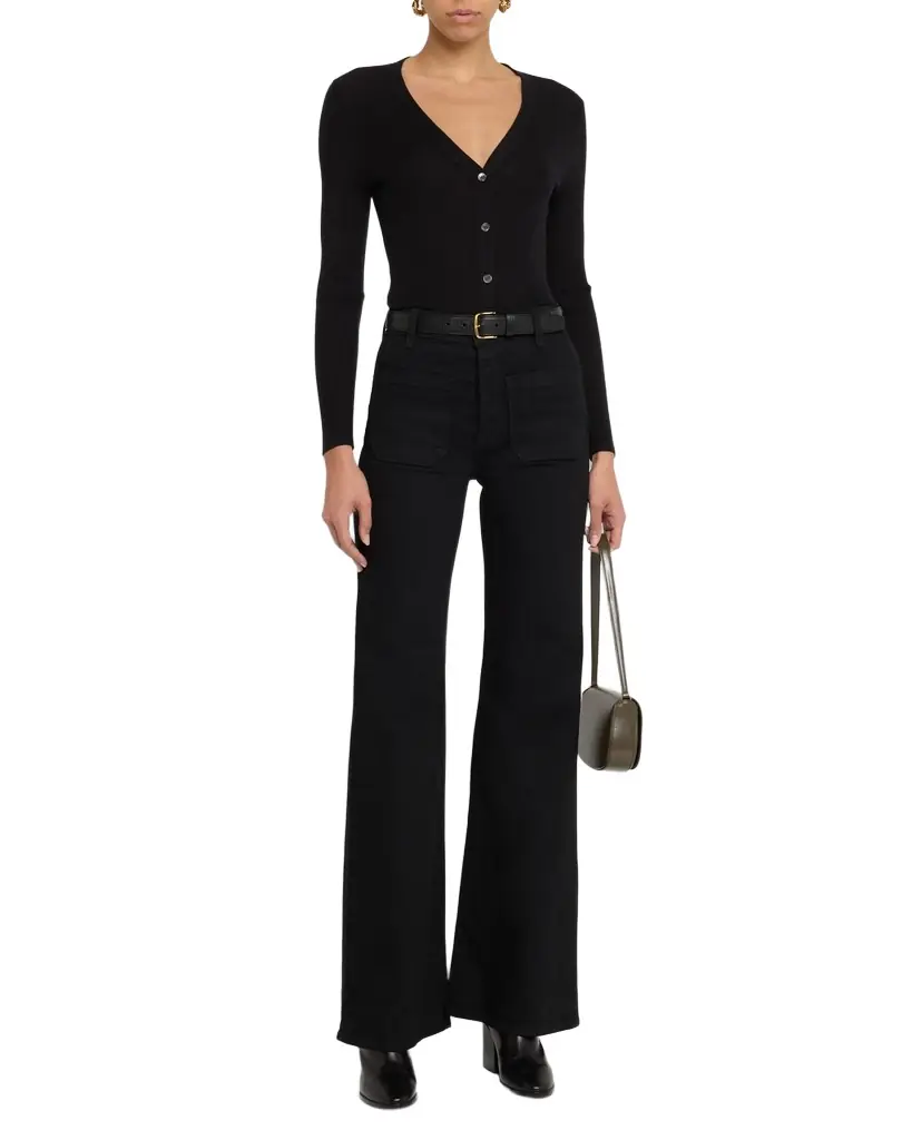Nili Lotan Florence Flare Denim Jeans