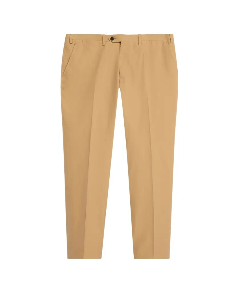 Kiton Men's Flat-Front Twill Pants