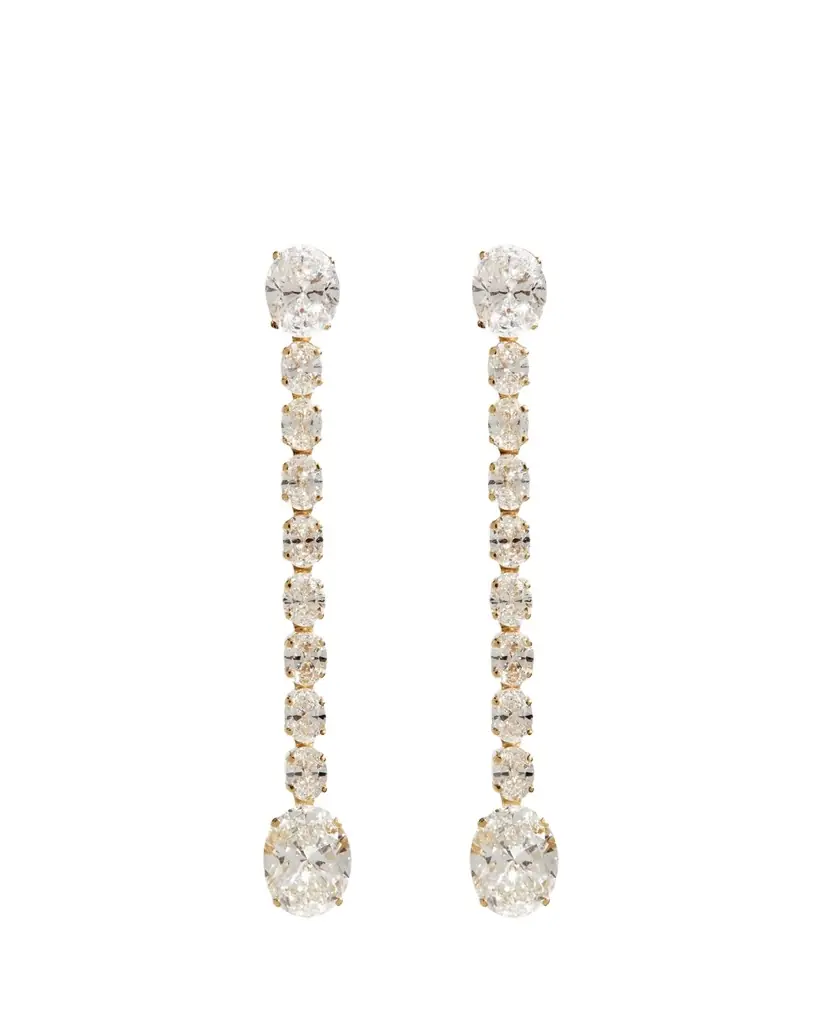 Kendall Row 14K Yellow Gold Lab Grown Diamond Dangle Earrings