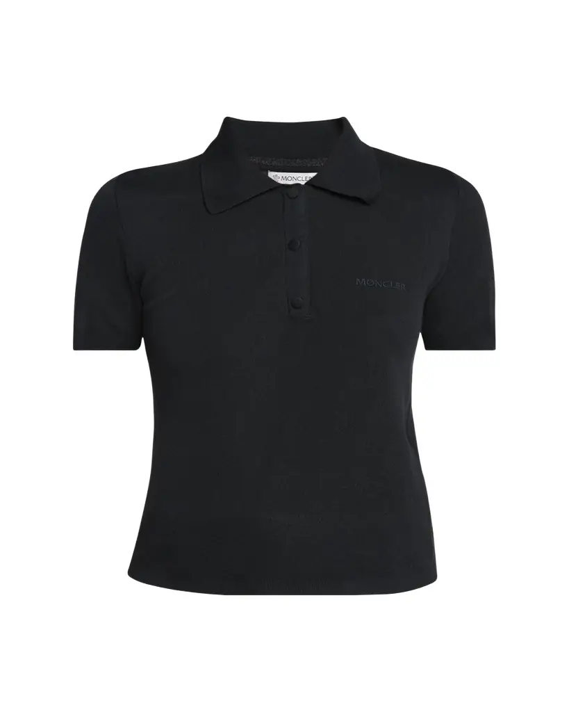 Moncler Short-Sleeve Polo Shirt
