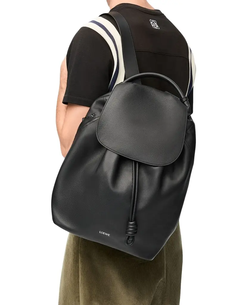 Loewe Men's Flamenco Suede Backpack