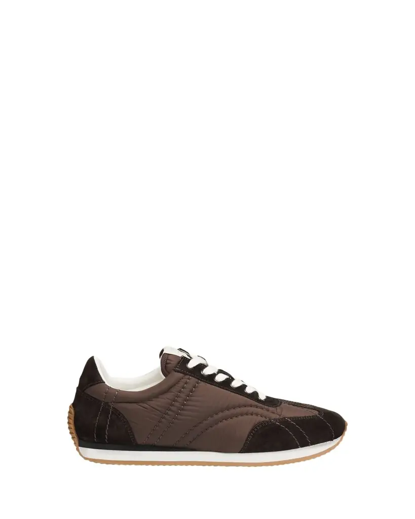 Toteme Suede Retro Runner Sneakers