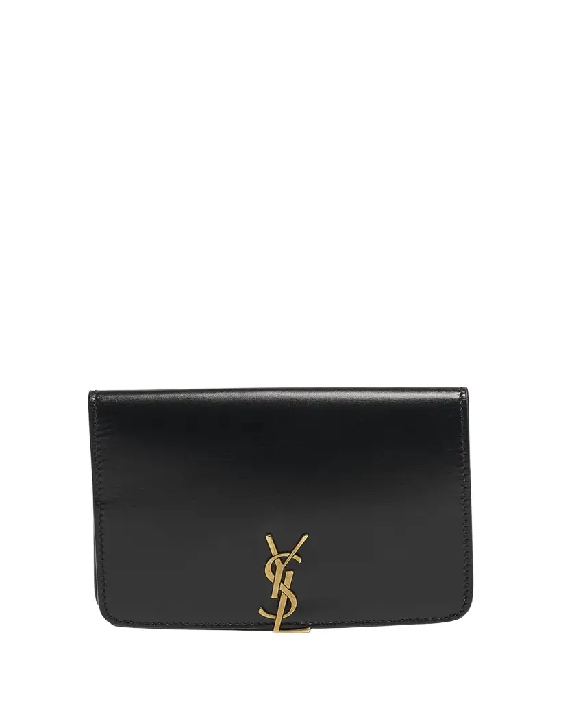 Saint Laurent YSL Passport Holder in Calfskin