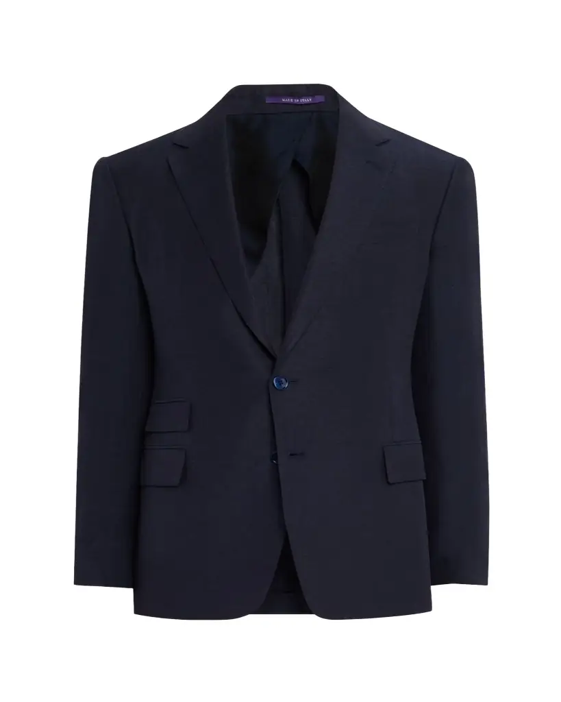 Ralph Lauren Purple Label Kent Hand-Tailored Silk-Linen Jacket