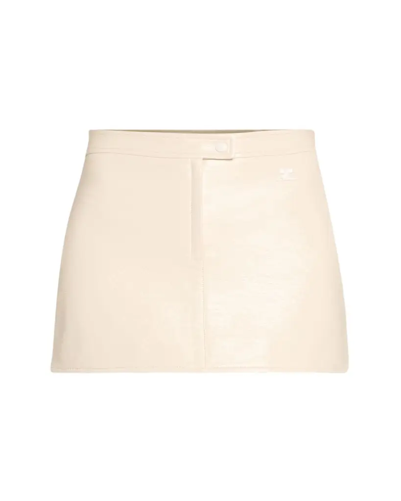 Courreges Vinyle Reedition Mini Skirt