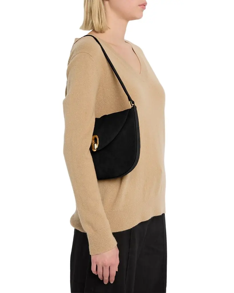 Savette The Tondo Suede Hobo Bag - Women's Bags