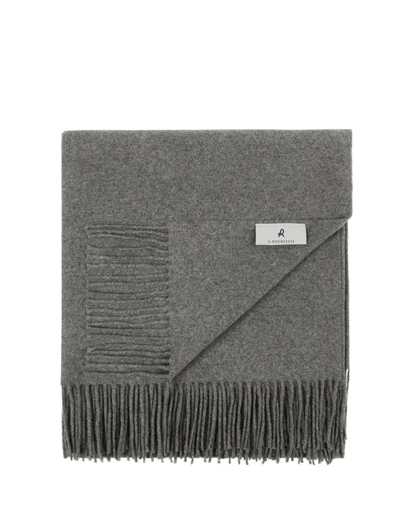 LANEROSSI Everest Color Reversible Cashmere Throw, 51" x 70"