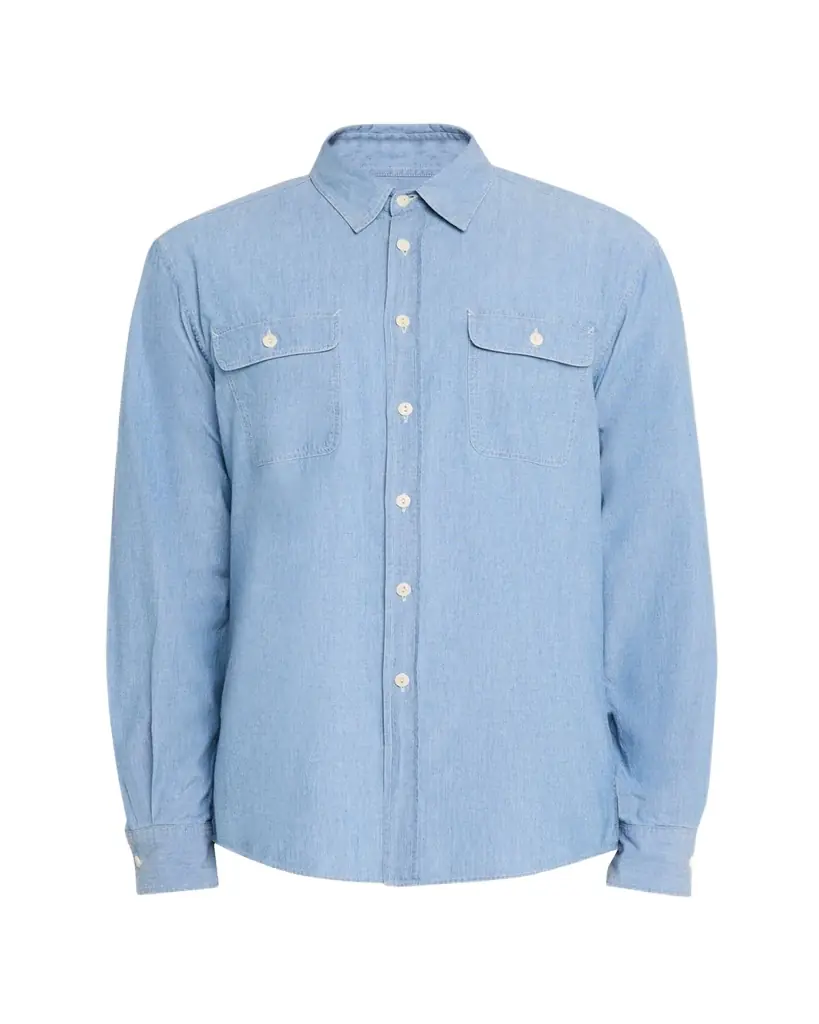 Ralph Lauren Purple Label Washed Chambray Shirt