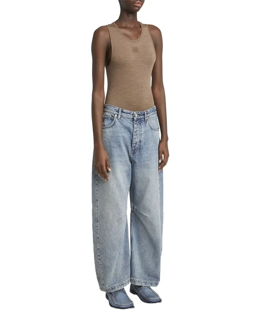Loewe Anagram Barrel Leg Jeans
