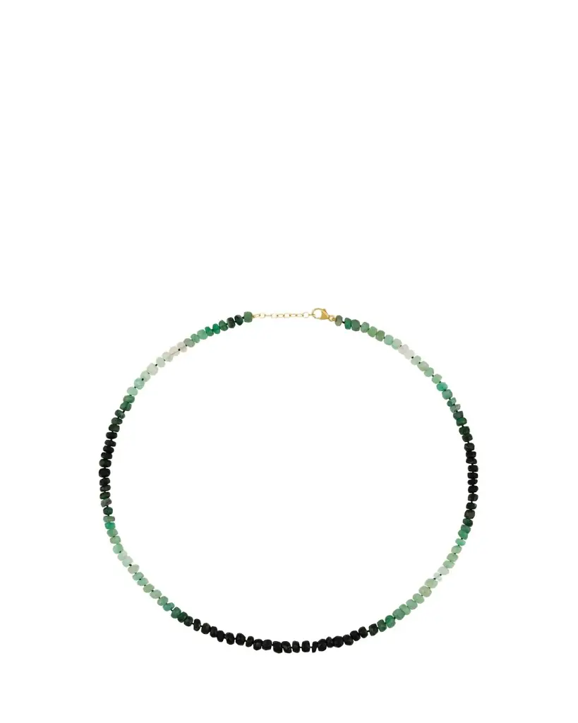 JIA JIA Ombre Emerald Necklace