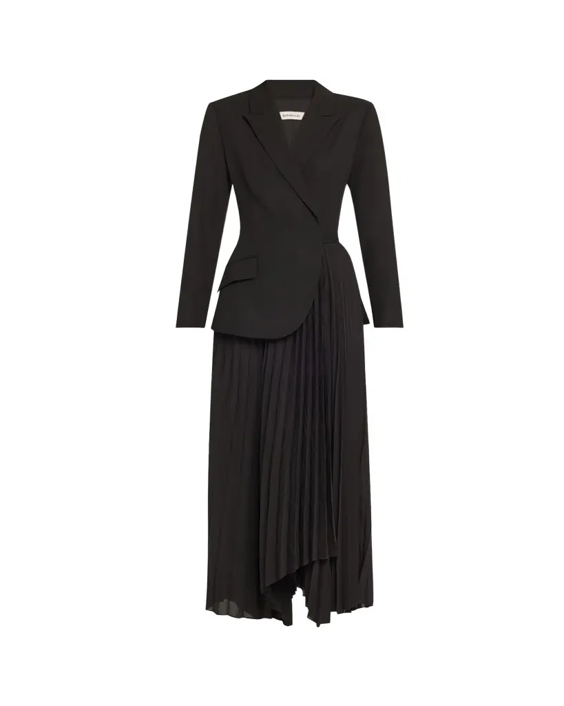 SIMKHAI Ambretta Combo Blazer Dress
