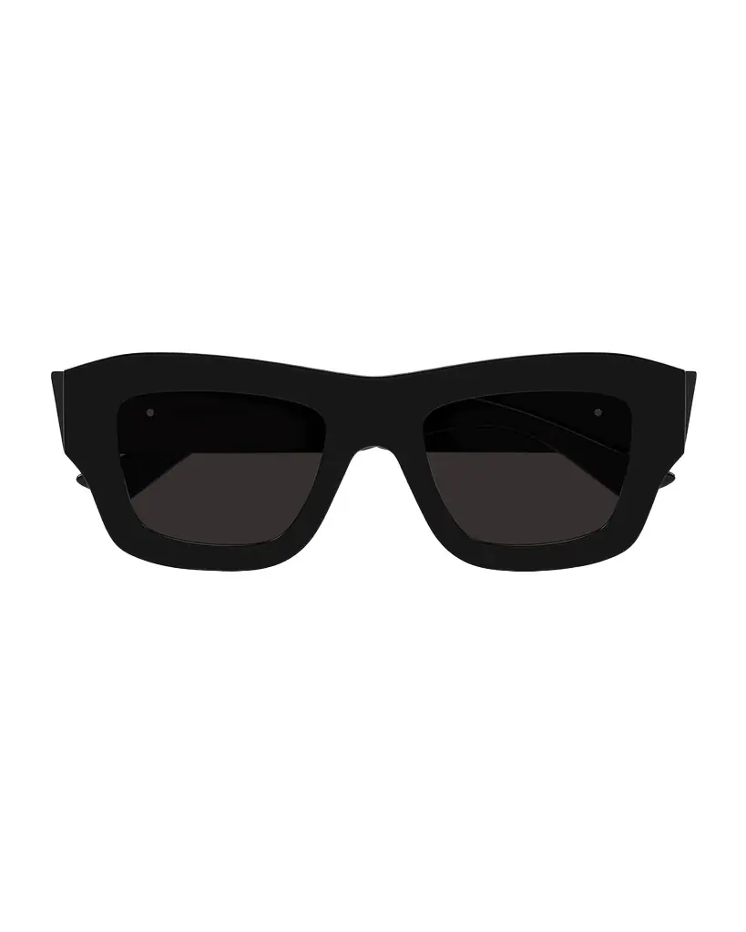 Bottega Veneta Recycled Acetate Rectangle Sunglasses