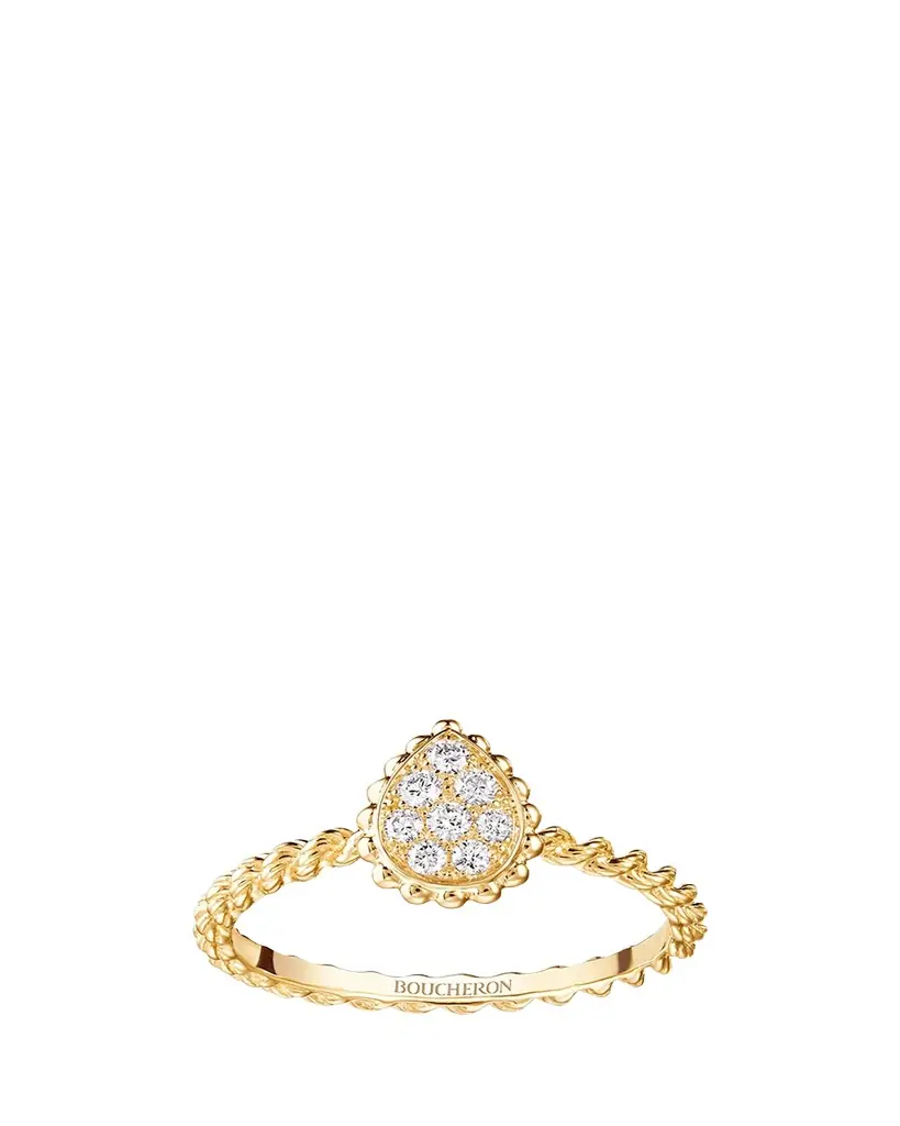 Boucheron Serpent Boheme Extra Small Motif Diamond Ring