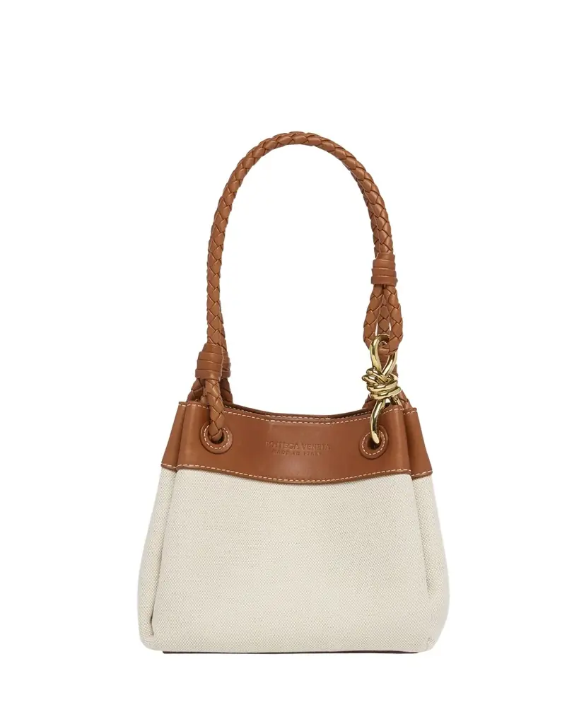 Bottega Veneta Parachute Small Canvas Shoulder Bag