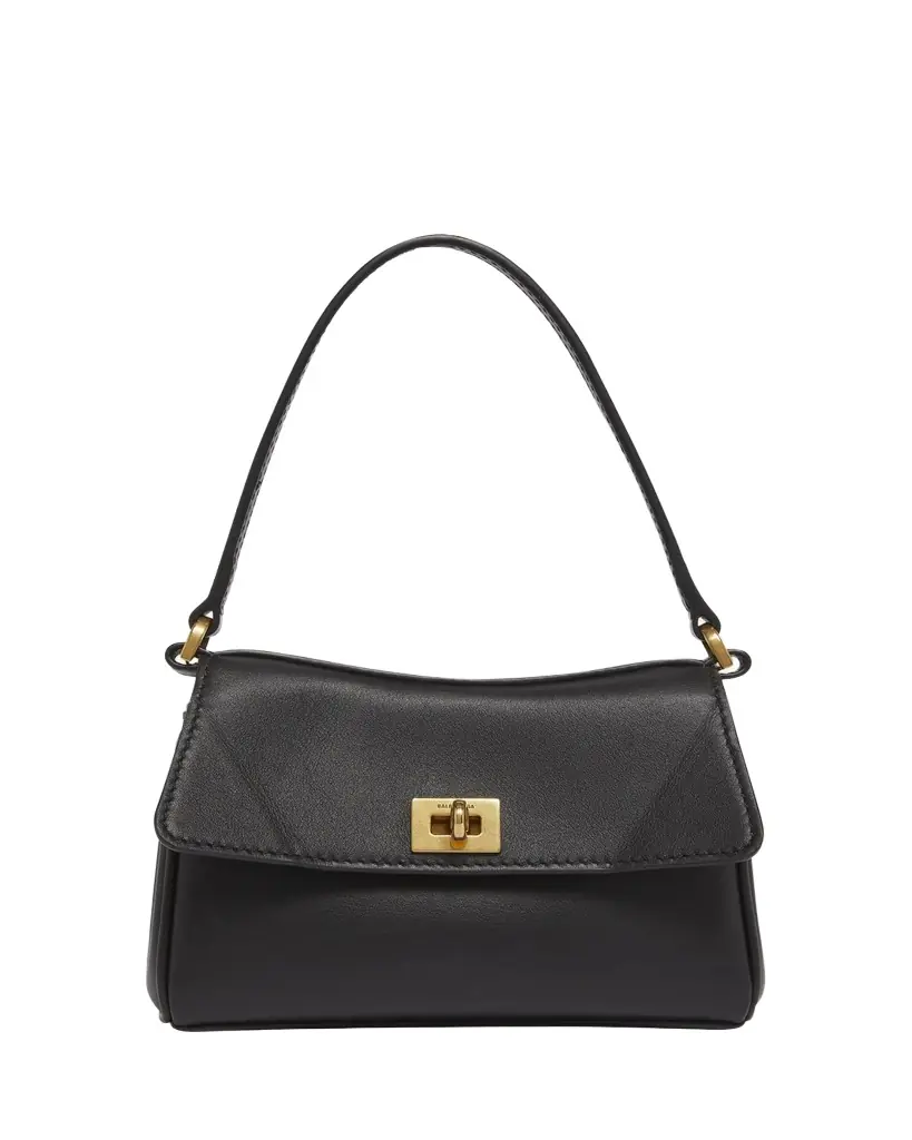 Balenciaga Rodeo Nano Flap Leather Crossbody Bag