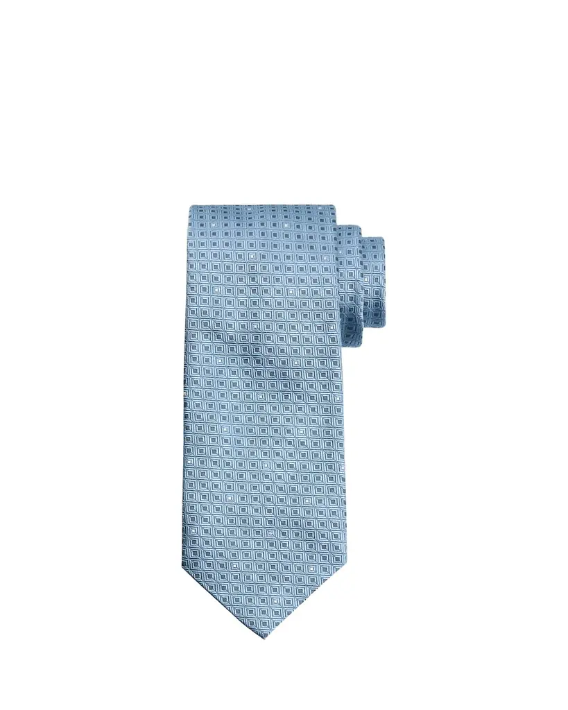 Brioni Men's Geometric Jacquard Silk Tie