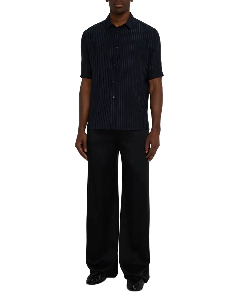 Saint Laurent Men's Tonal Stripe Button-Down Shirt