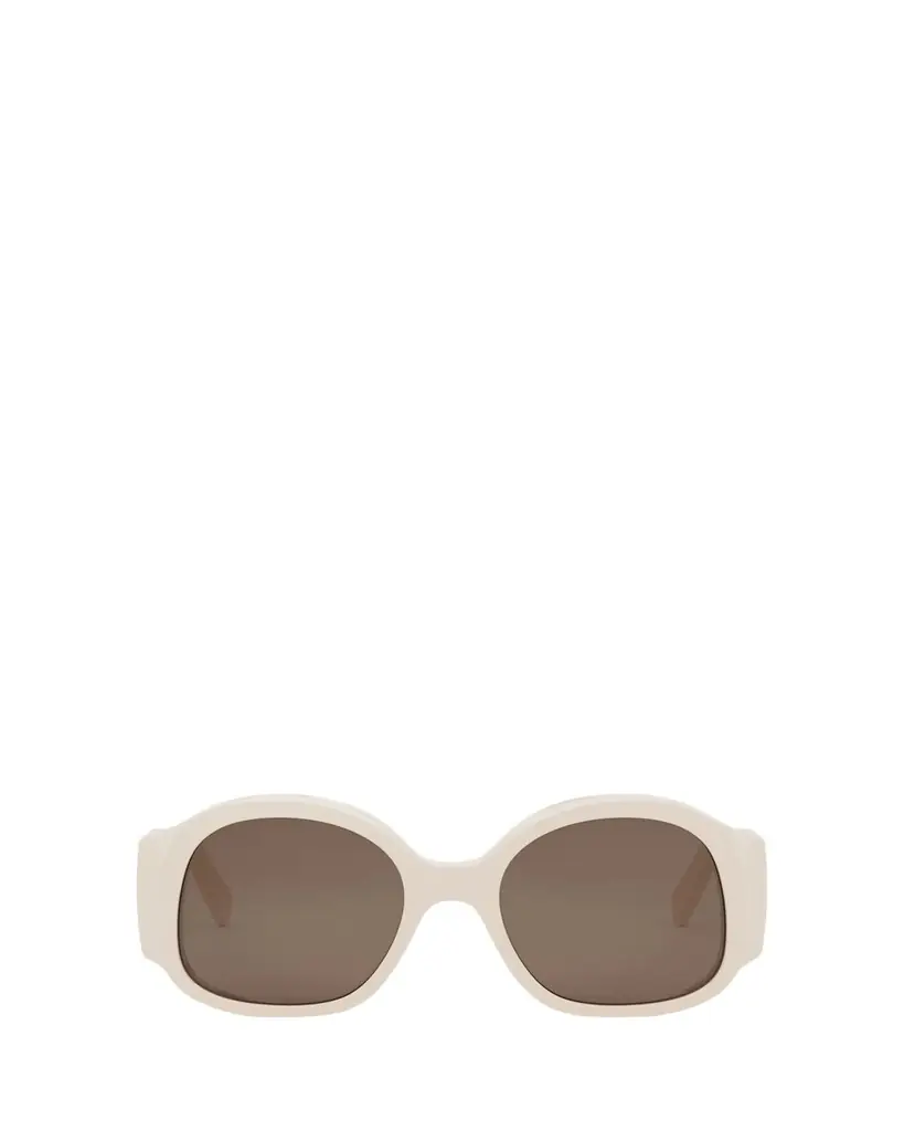 Celine Maxi Triomphe Round Sunglasses