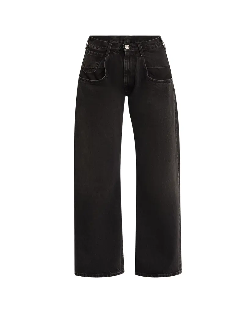 Maison Margiela 5-Pocket Straight-Leg Denim Ankle Pants