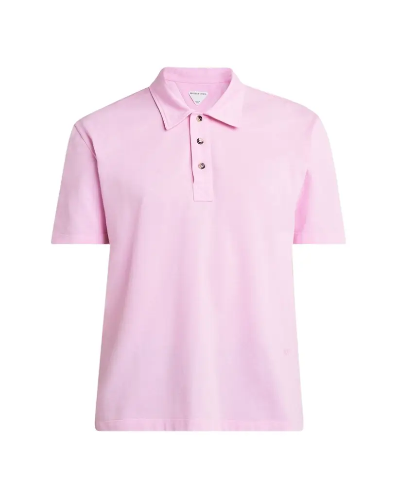 Bottega Veneta Men's Pique Classic Polo Shirt