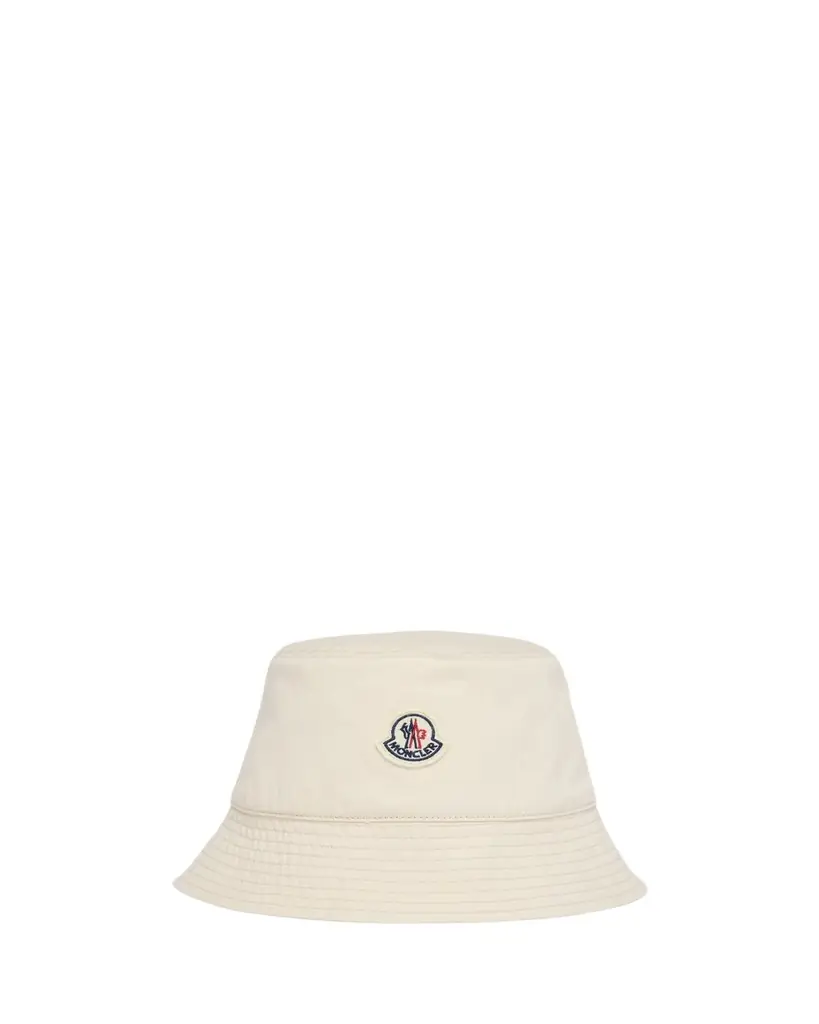 Moncler Men's Logo Patch Bucket Hat
