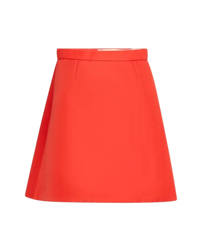 Marc Jacobs Runway Aline Silk-Blend Skirt