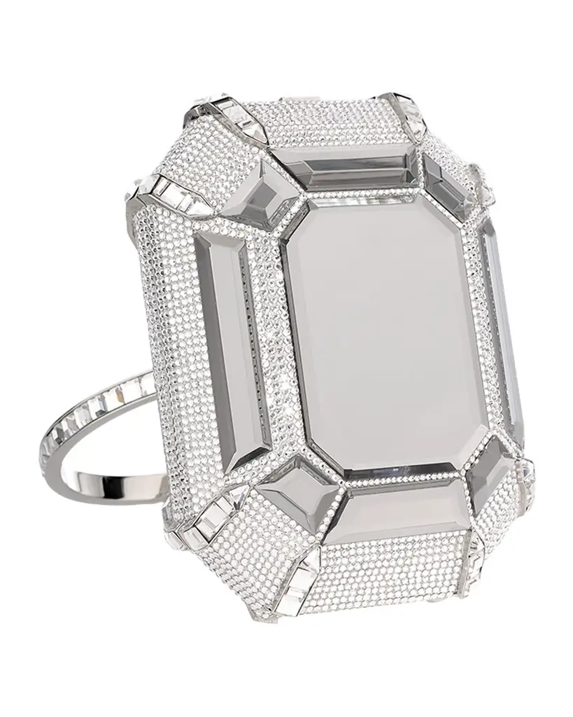 Judith Leiber Couture Emerald-Cut Ring Minaudiere