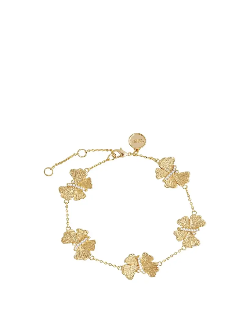 Anabel Aram Jewelry Butterfly Station Bracelet