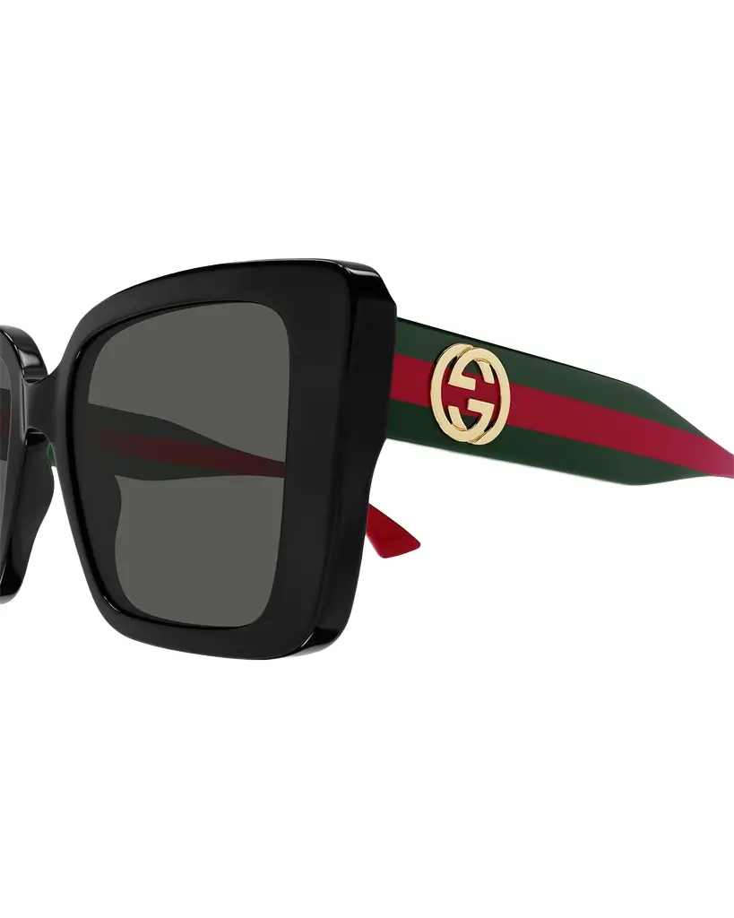 Gucci Recycled Acetate Rectangle Sunglasses