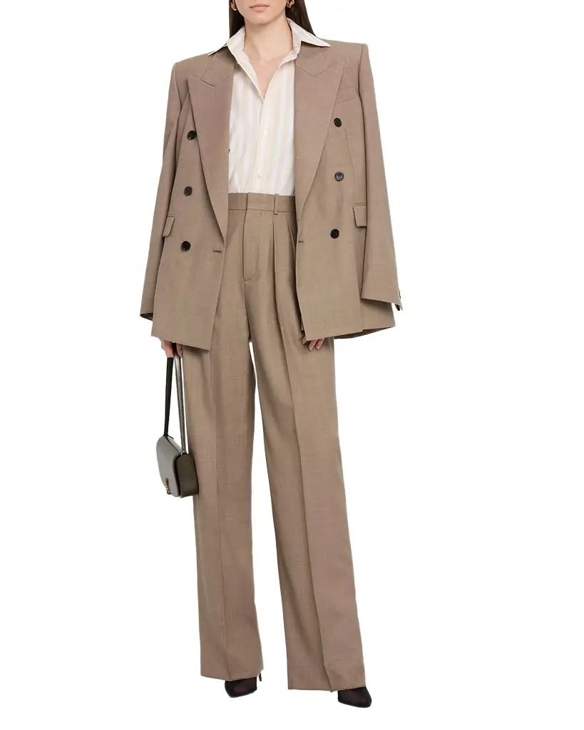 Saint Laurent Double-Breasted Blazer