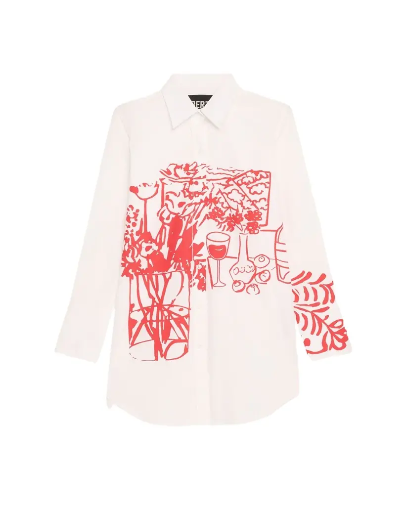 Libertine Still Life Screen Long Classic Shirt