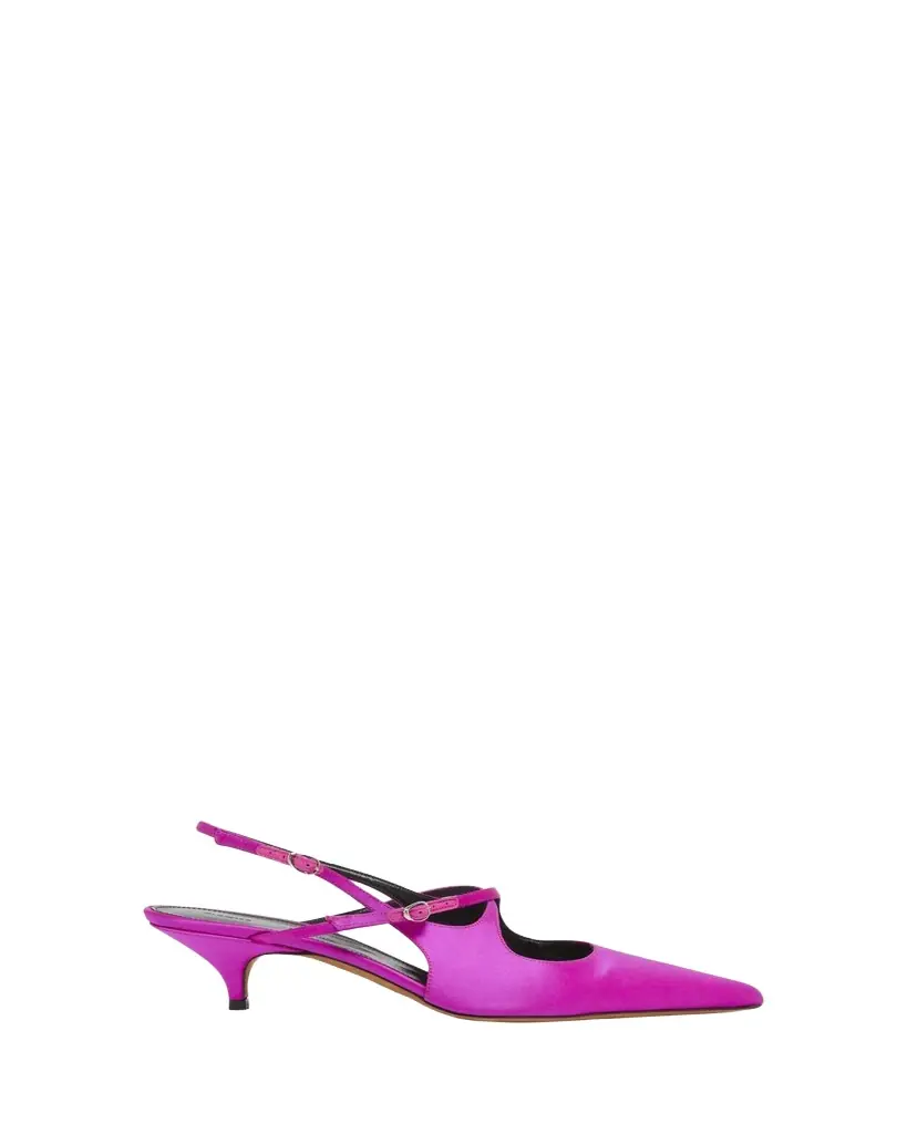 Proenza Schouler Slash Crisscross Slingback Pumps