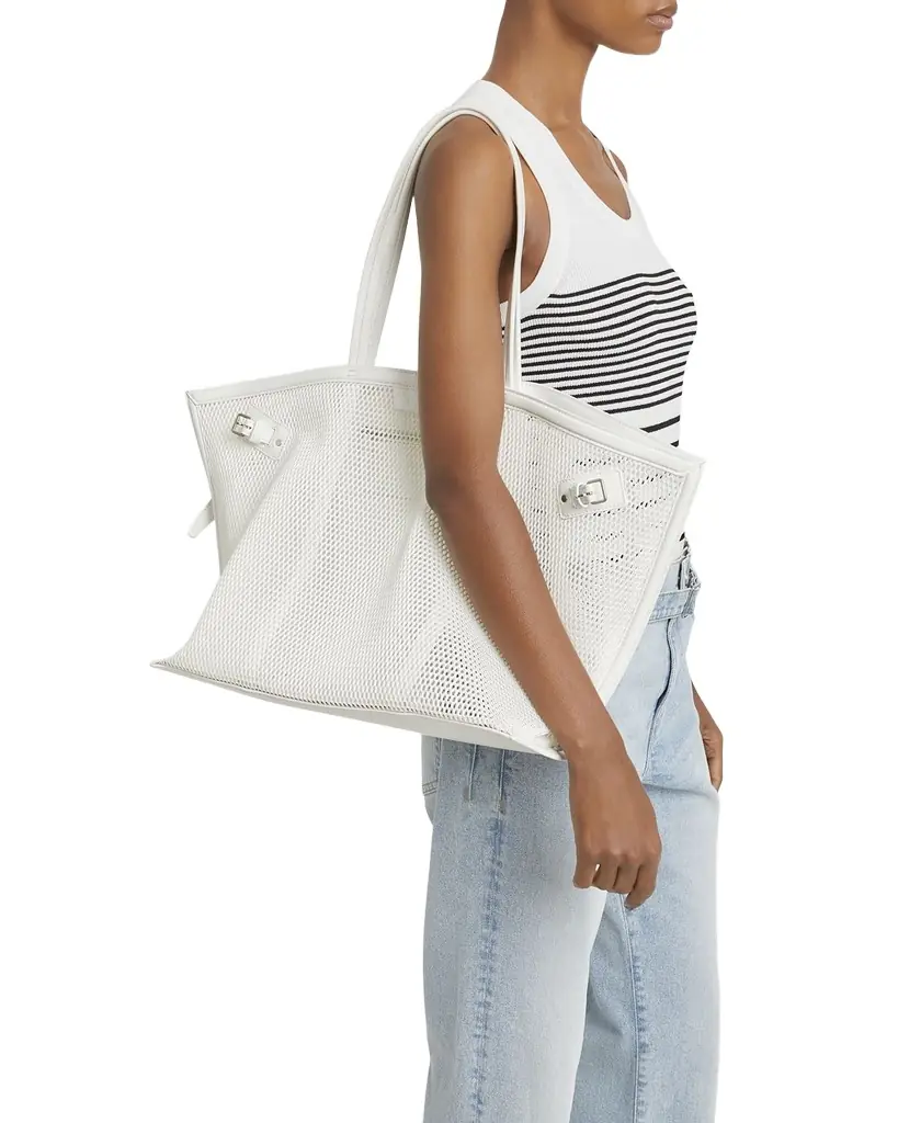 Proenza Schouler Days Buckle Mesh Tote Bag