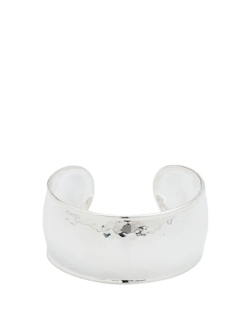 Ippolita Statement Hammered Cuff Bracelet in Sterling Silver