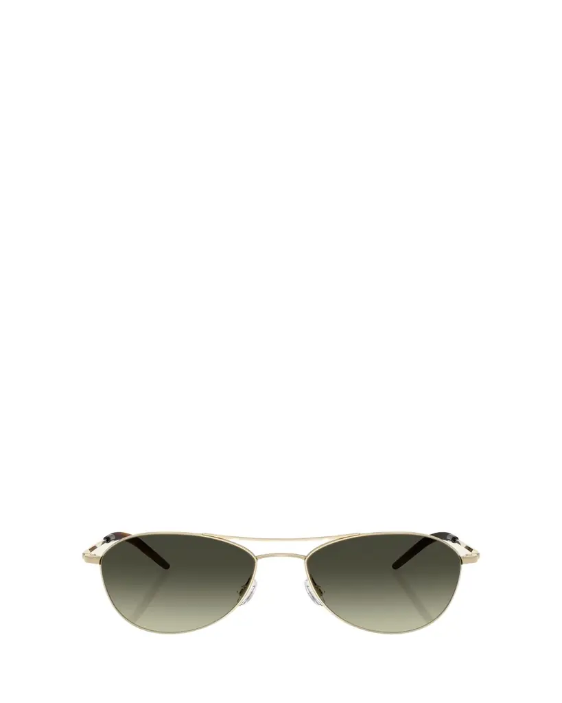 Oliver Peoples Aero II Steel Aviator Sunglasses