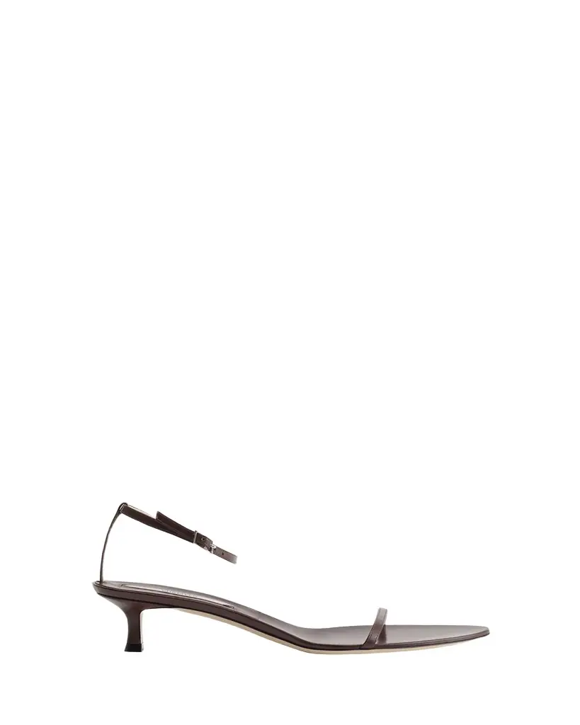 Christen Leather Ankle-Strap Sandals