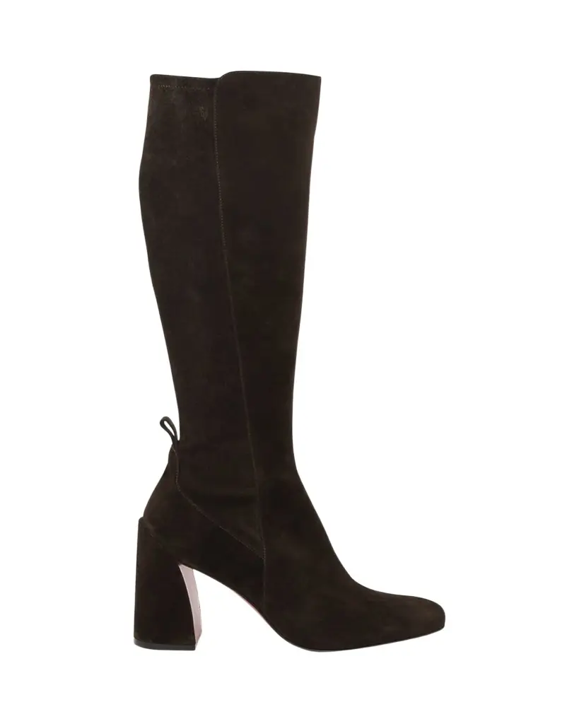 Christian Louboutin 85mm Jane Suede Knee-High Boots