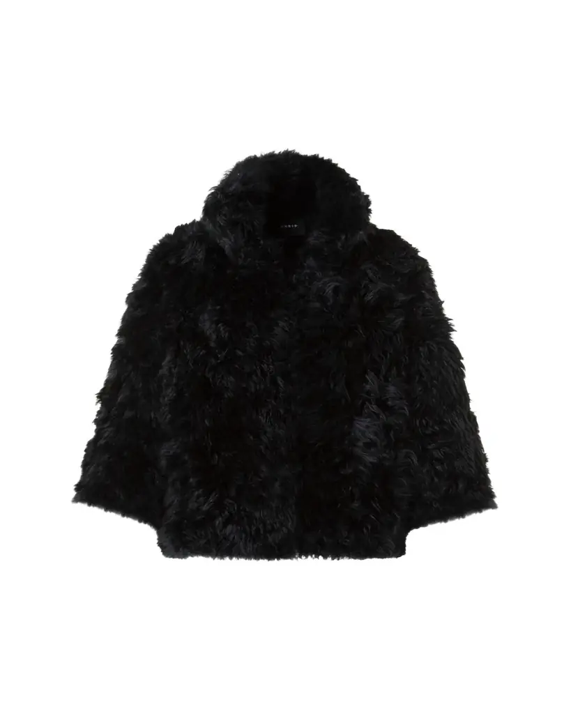 Akris Phila Kid Goat Shearling Jacket