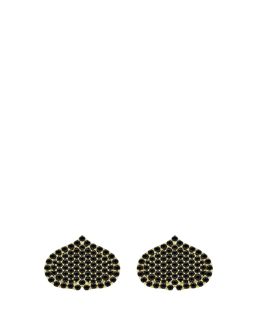 KAMAL Eye Adore Black Diamond Stud Earrings