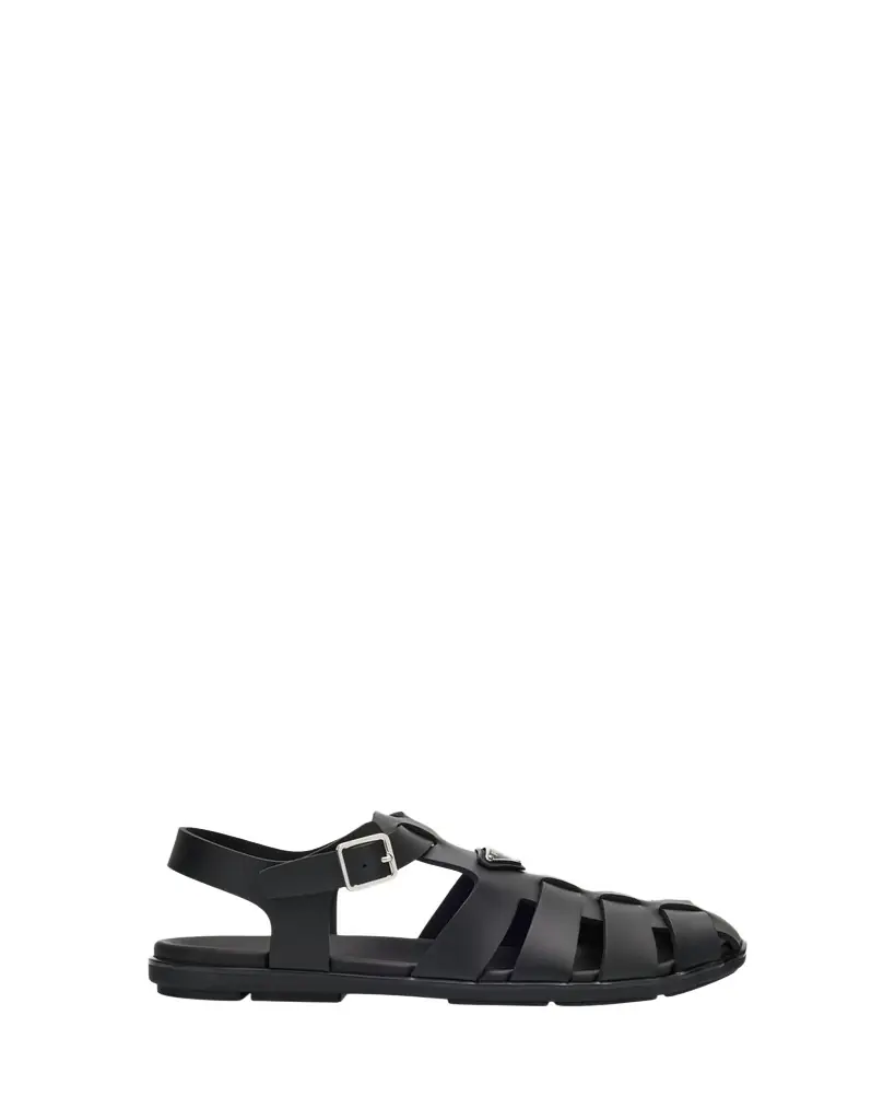 Prada Men's Rubber Fisherman Sandals