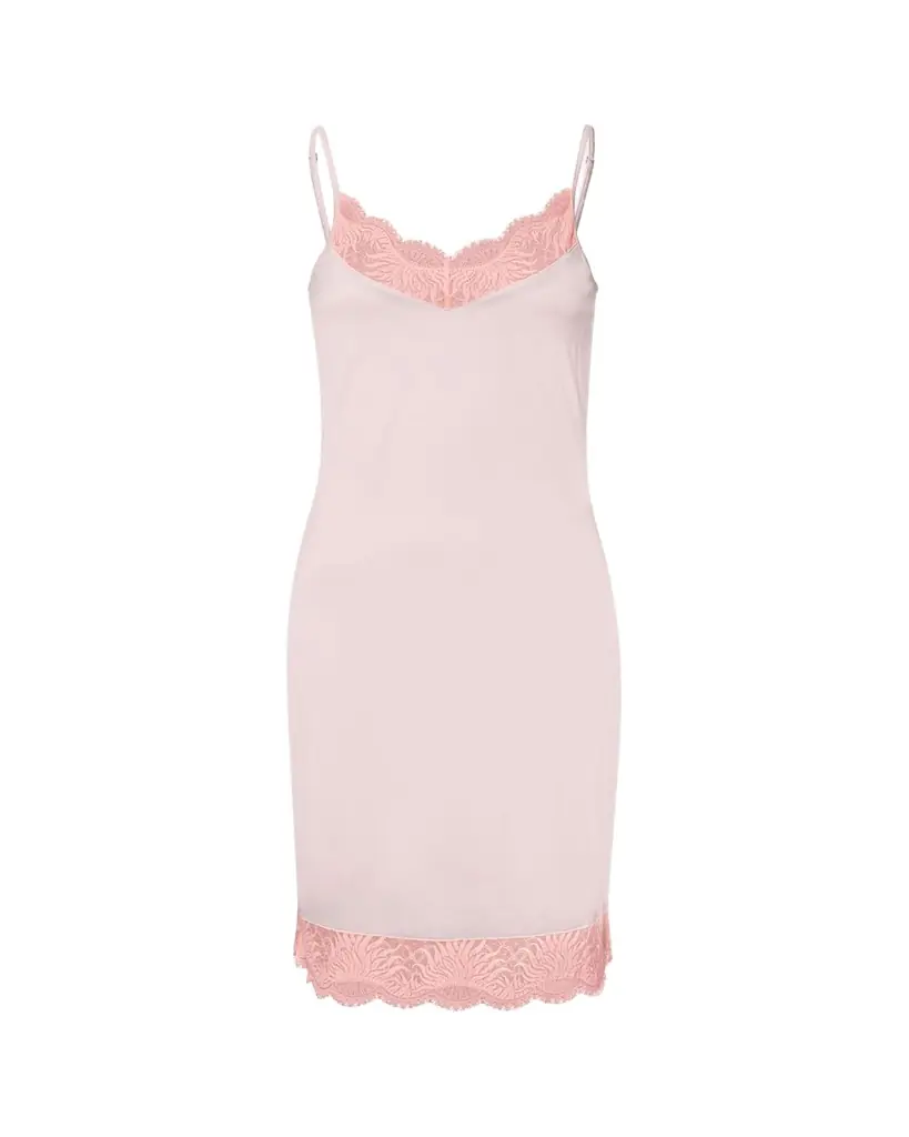 Hanro Gale Lace-Trim Slip Dress