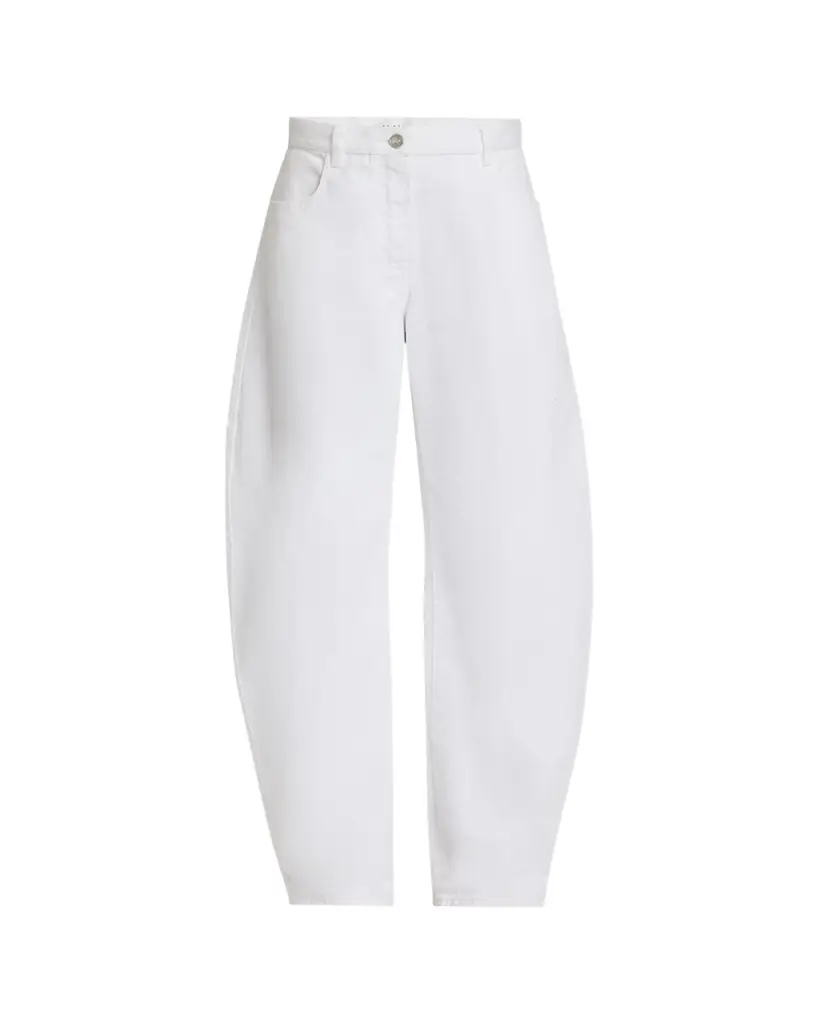 ALAIA Rounded High-Rise Jeans