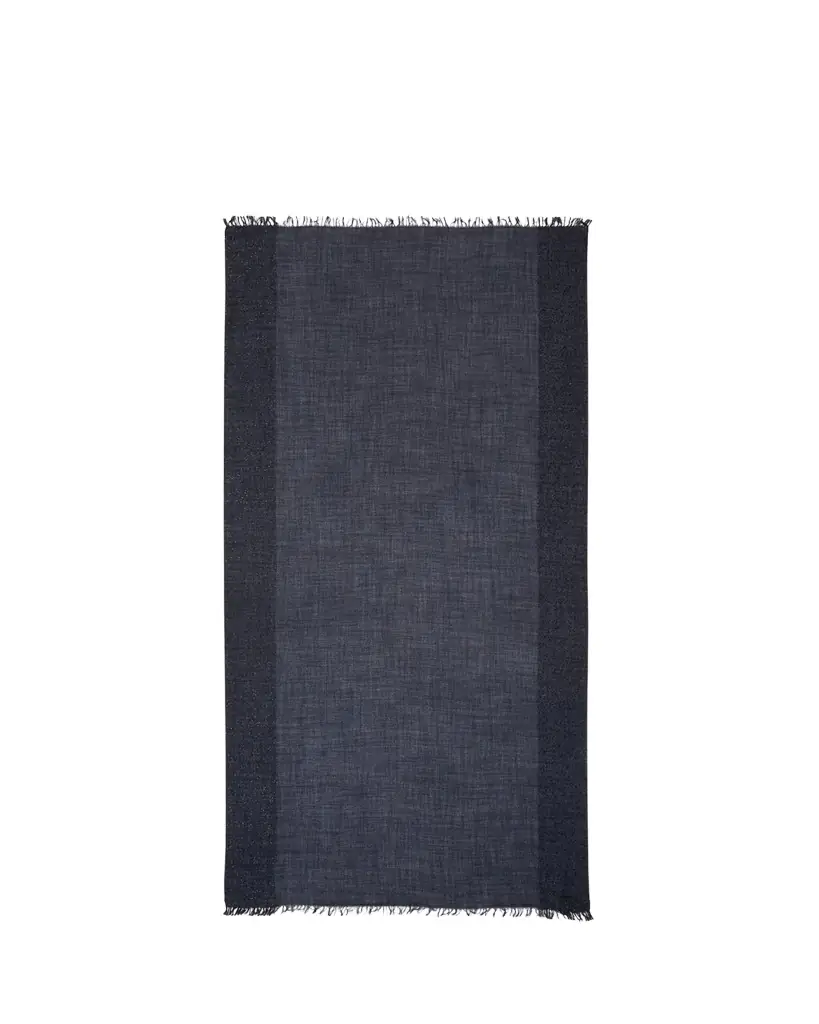Faliero Sarti New Dalila Colorblock Sequined Wool Silk Scarf
