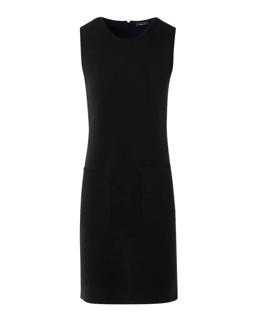 Akris Cashmere Double-Face Knit Sleeveless Dress