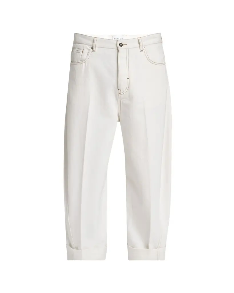 Givenchy Men's Twisted-Seam Denim Jeans
