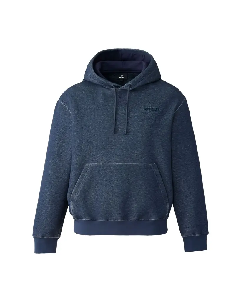 Mackage Men's Krystian Double-Face Jersey Logo Hoodie