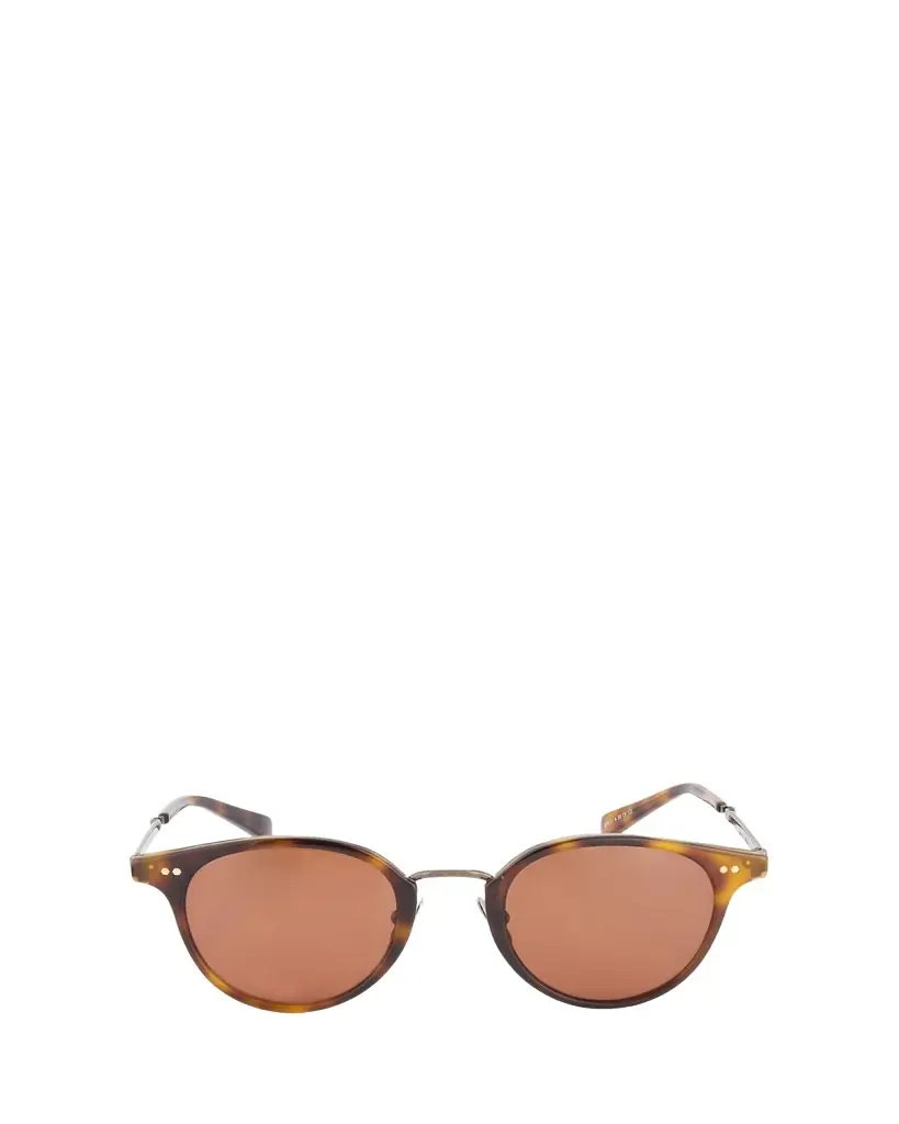 Mr. Leight Men's Marmont Combo Round Sunglasses