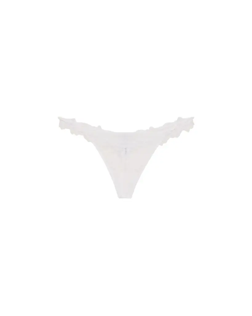 Lise Charmel Source Beaute Embroidered Tulle Thong
