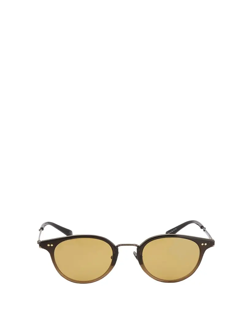 Mr. Leight Men's Marmont Combo Round Sunglasses